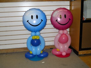 smiley face balloon characters