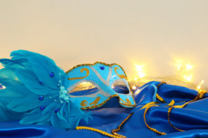 mask for masquerade themed quinceañera decorations