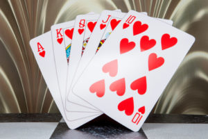 large playing card casino party decorations