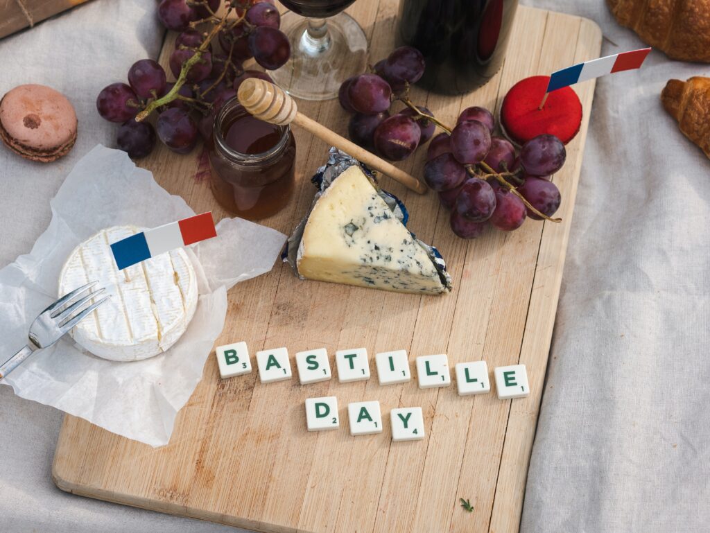 bastille day cheese board