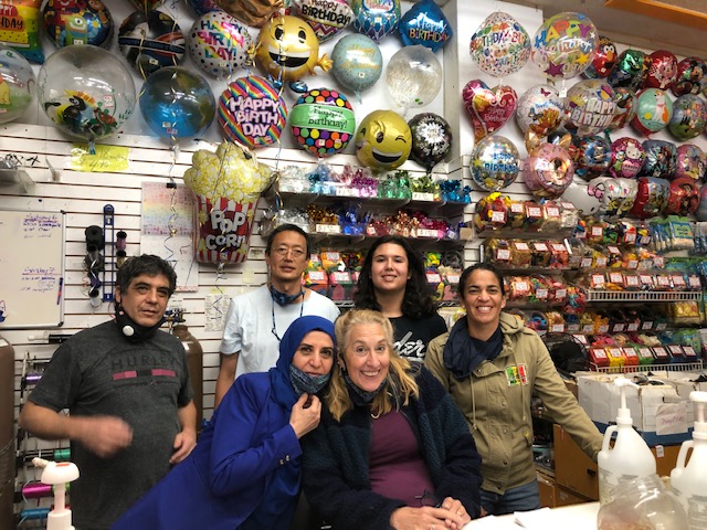 Paper plus staff and owner